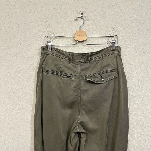 EVERLANE The Chino Buttersoft Pants Kalamata HR Tapered Relaxed - Picture 7 of 14